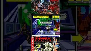 Comix zone игра на Sega #sega #16bit #genesis