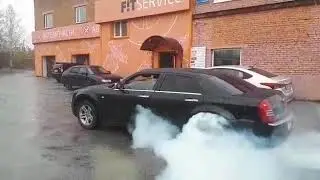 Chrysler 300 C 5.7 отжиг резины