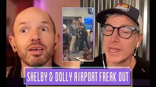 Shelby & Dolly - Guy Losing His Cool at the Airport Has To Be Reminded of His Dogs to Simmer Down
