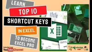 Shortcut Keys in Excel | Excel Shortcut Keys | Top 10 Excel Shortcut Keys | Excel