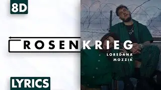 8D AUDIO | Loredana & Mozzik - Rosenkrieg (Lyrics)