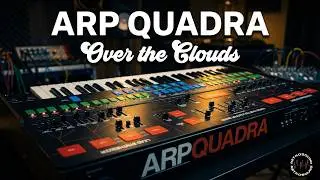 ARP QUADRA Analog Synthesizer (1978) Over the Clouds - 70s electronic music style