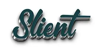Editable 3D Text Effect in Photoshop Tutorial  