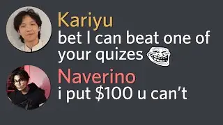 This YouTuber tried to challenge ME!