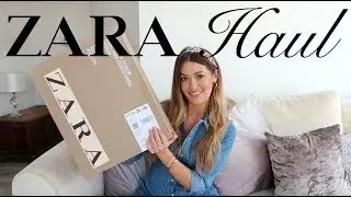 HUGE TRANSITIONAL ZARA HAUL - UNBOXING & TRY ON | September 2018