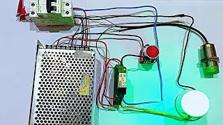 Relay Latch and Unlatch using Sensor wiring | Latching Relay | @electricaldost