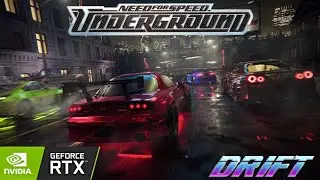 Need For Speed  Underground Drift And Time -Trail Race challange 4K Mod