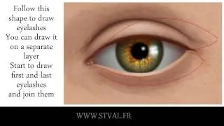 Part 3 3  How to draw realistic EYE NEW version