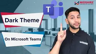 Microsoft Teams How-To I Activate Dark Mode in Teams