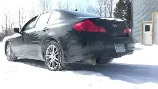 G37 Sedan Greddy RS Single Exit Exhaust