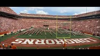 Longhorn Band Halftime during Iowa State-Texas