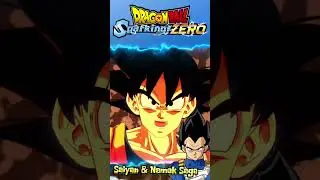 Sparking Zero Trailer but its only Goku - Saiyan and Namek Sage