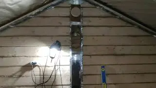 Installation of KUBASTU ventilation in a 3x5 bathhouse