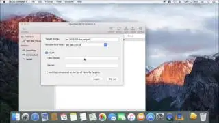 Connecting to an iSCSI target with Apple OS X