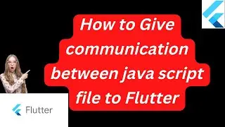 how to give communication between Java Script File to Flutter