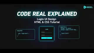 Sirf HTML CSS se Glowing Login Page 😱🔥