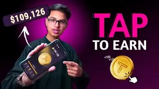 TAP SCREEN TO EARN MONEY ONLINE | TAP AND EARN | MAKE MONEY BY TAP ON SCREEN