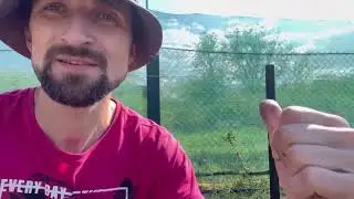 Столбики для малины.