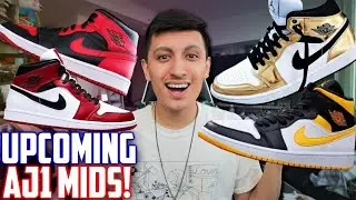 FIRE UPCOMING AIR JORDAN 1 MIDS Sneaker Releases SUMMER 2020! | SneakerTalk News