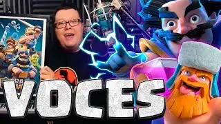 VOCES DE LAS CARTAS DE CLASH ROYALE JOHN MONDELLIN || REACCIÓN