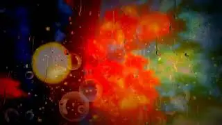 New Happy Birthday #background Video || Raindrop Black screen #glowing Background video 😘