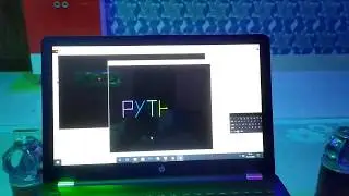 Python text by using python program || By SciFi Axis