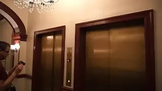 1926 OTIS manually controlled traction elevator 