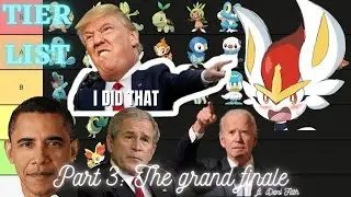 Biden & The Boys finish the Pokemon Starter Tier List (AI Voice Meme)