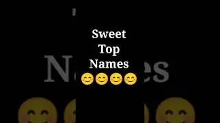 Sweta Top Names 😚 Alphabet Frist Letter 💌 #alphabet #shortsvideo 🤭🤭