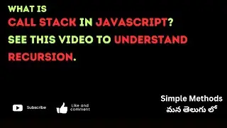 48. Understanding the JavaScript Call Stack: How Functions Execute 