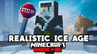 I Survived 100 Days in an Endless Winter in Minecraft Hardcore