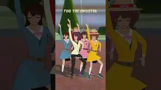 Find the Imposter 🧐 #sakuraschoolsimulator #shorts #viralvideo #trending #video #trend #funny #fyp