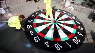 Application prefabricated thermoplastic │ DecoMark preformed thermoplastic playground