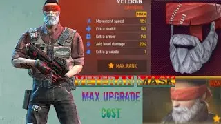 Veteran Mask 🎭 | Veteran Mask Upgrade ⭐ | Full upgrade | Upgrade cost | Modern Ops 💥 | Max upgrade |