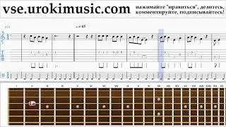 Уроки гитары Jingle Bell Rock Ноты Самоучитель часть 2 um-i821