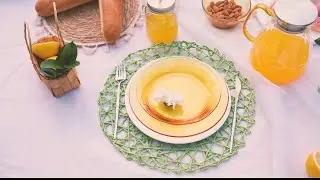 Летняя сервировка в парке