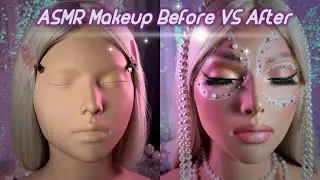 ASMR makeup💄tutorials step by step.Calm, relaxing and peace.