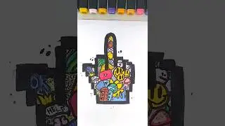 Рисую Руку в Стиле 