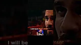 Seth Rollins Promise To Beat Brock Lesnar EDIT 🥹 #shorts #sethrollins #brocklesnar
