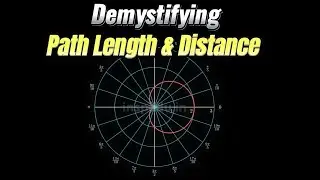 [ Physics in minutes ] path length and distance covered along curves [ JEE & Olympiads ]