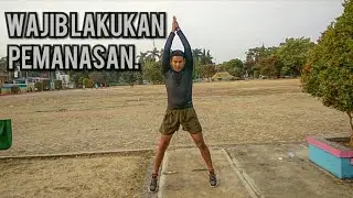 Pemanasan sebelum berolahraga lari
