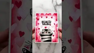 Make an EASY Valentine’s Day Card With Me!🩷✨ ASMR Crafting 