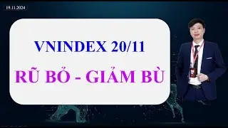 #612: Vnindex 20/11, cảng biển, dệt may, thủy sản, KCN, công nghệ...giảm bù