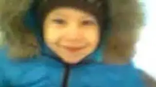 (Вторая\2 часть)Зимние покатушки:Даша,Тёма!
