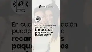¡No dejes que las recargas se agoten en tu familia! Compra tu paquete prepago en efecty.