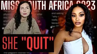 🚩TOP 12 contestant ACCUSED of bullying QUITS Miss South Africa 2023!