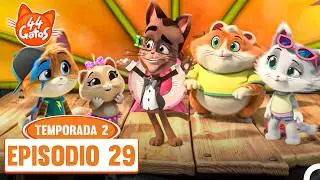 44 Gatos Episodio 29 - 🐱 Charlie, el Gato Presentador 🎤📺 | Temporada 2