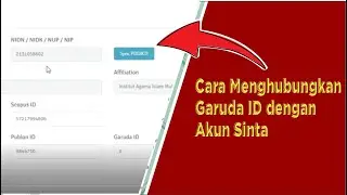 Cara Mengklaim Artikel di Garuda menggunakan Author ID