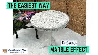 How to Create Marble Effect? The Easiest Makeover Ever! - #howto #upcycling #diyprojects