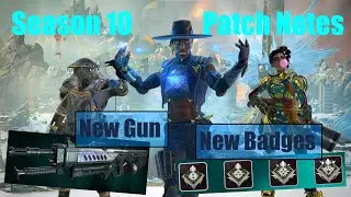 Season 10 / Emergence Apex Legends Patch Notes